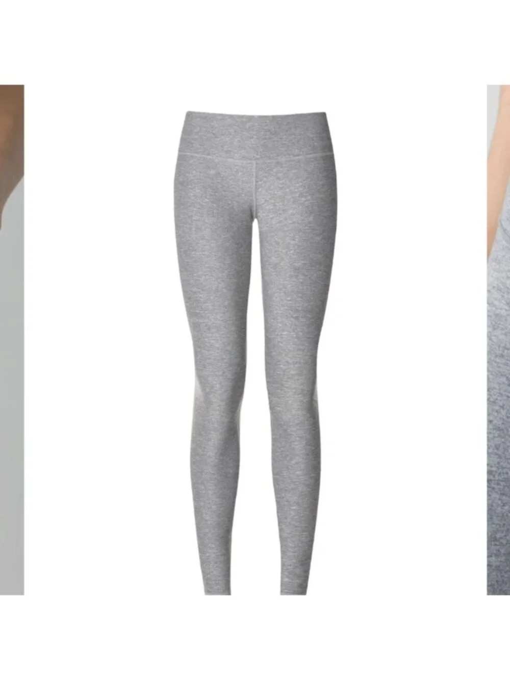 Lululemon Wunder Under Pant Heathered Slate like new condition